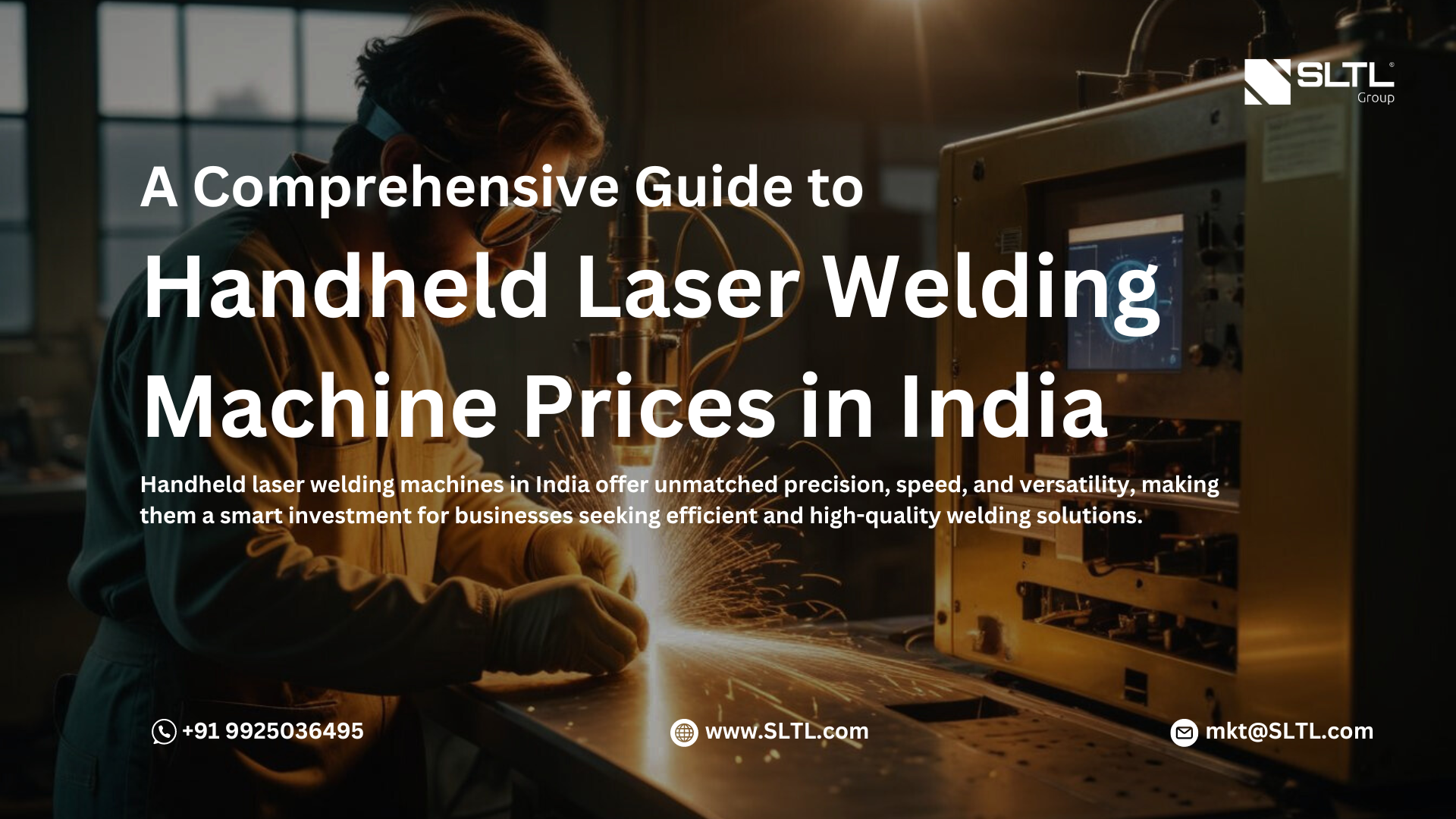 A Comprehensive Guide to Portable Laser Welding Machine Costs in India