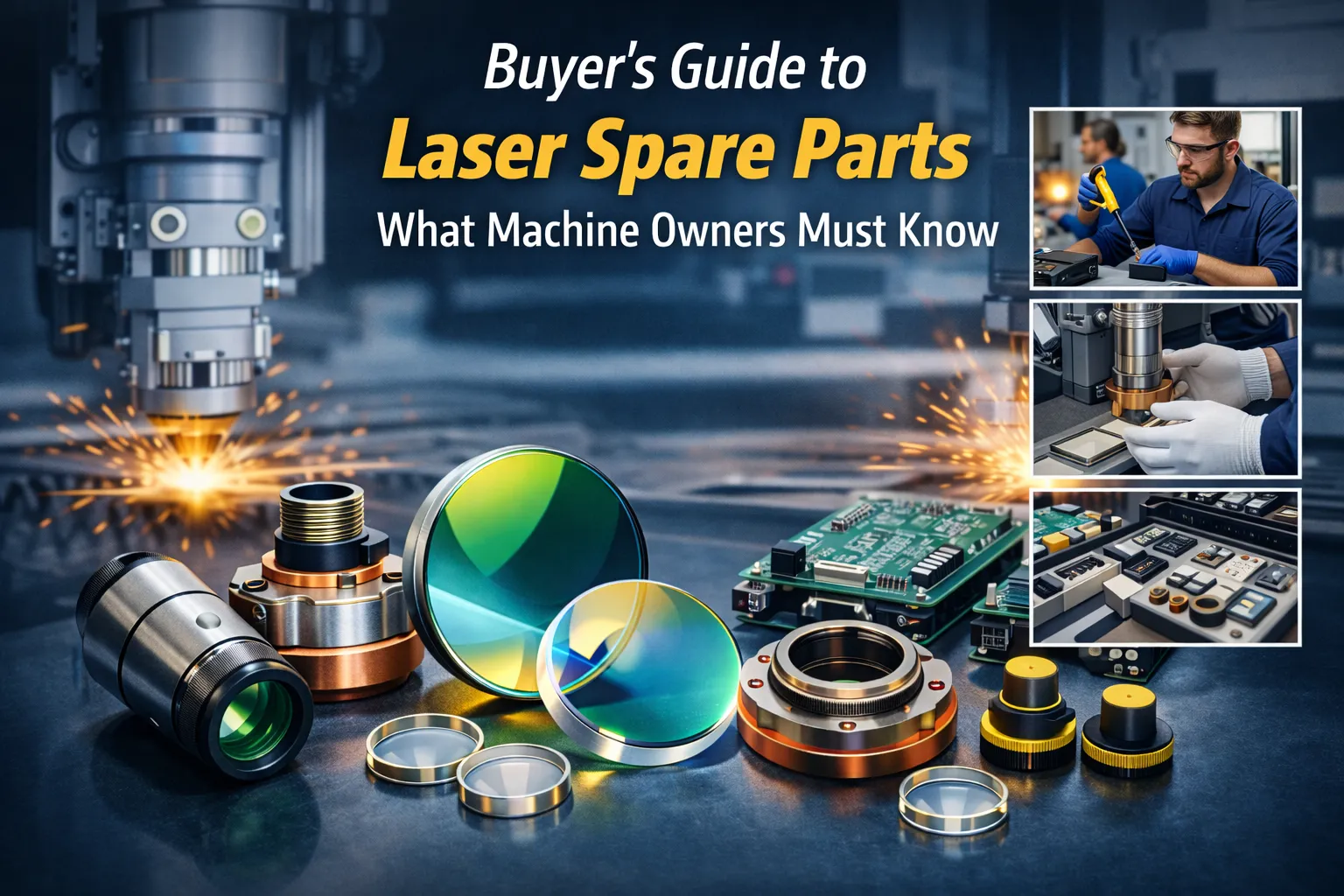 Buyer’s Guide to Laser Spare Parts: What Machine Owners Must Know